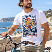 T-shirt ajusté Sauvetage Côtier 2