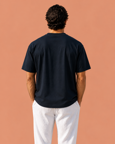Oversize-T-Shirt Ocean Guard — Disziplin auf See
