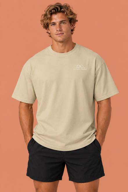 T-shirt oversize Ocean Guard – Spirito bagnino.