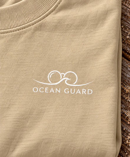 T-shirt oversize Ocean Guard – Spirito bagnino.