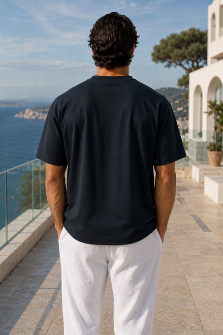 T-shirt oversize Ocean Guard — Discipline en mer 2