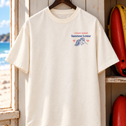 Camiseta oversize de socorrista romántico