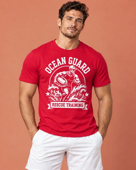 Camiseta Ocean Guard – Treinamento de Resgate