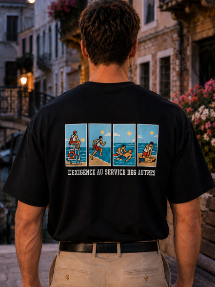 T-shirt oversize – L’Exigence au service des autres 2