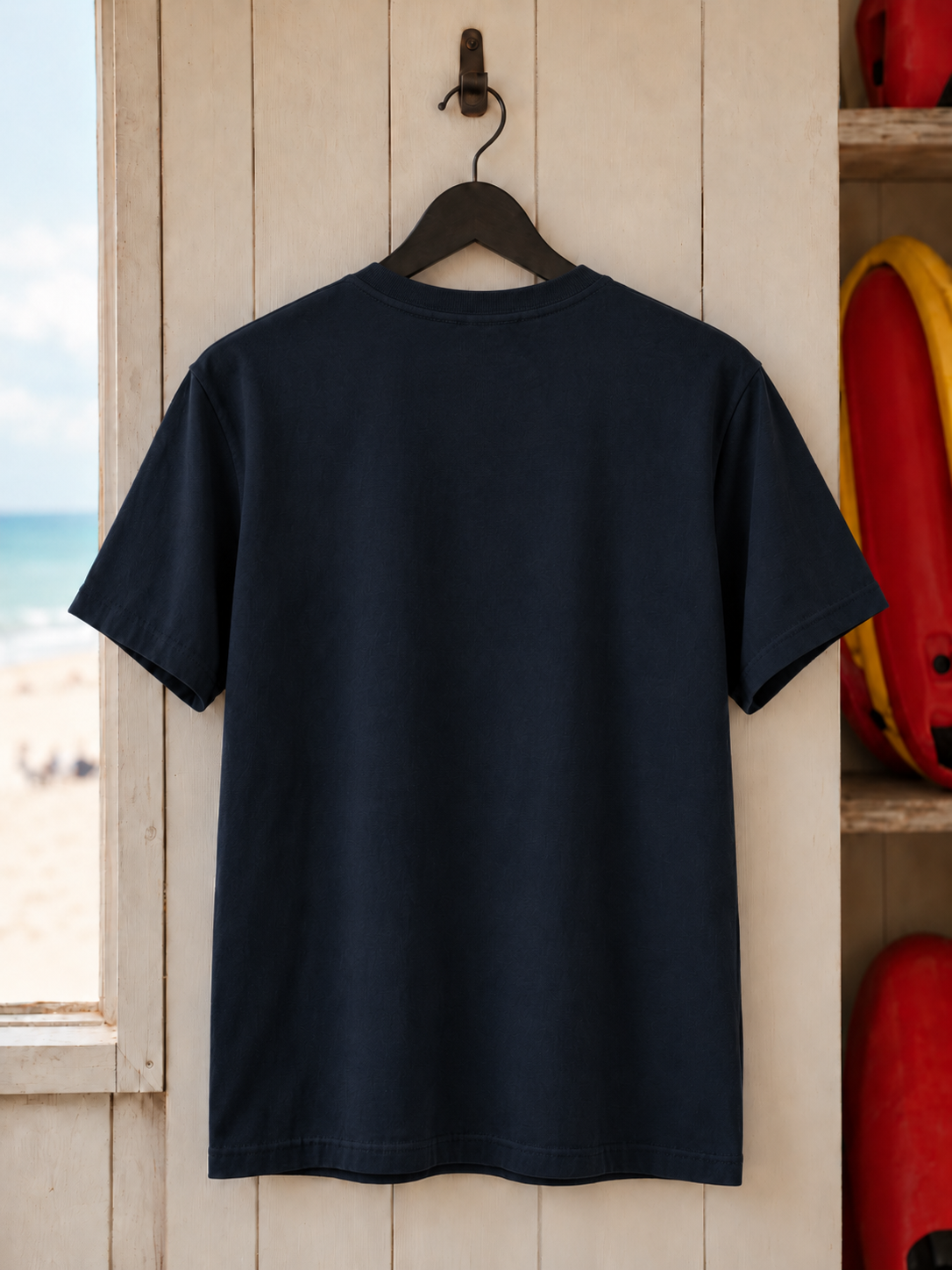 Oversize-T-Shirt Ocean Guard — Disziplin auf See