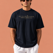 Oversize-T-Shirt Ocean Guard — Disziplin auf See