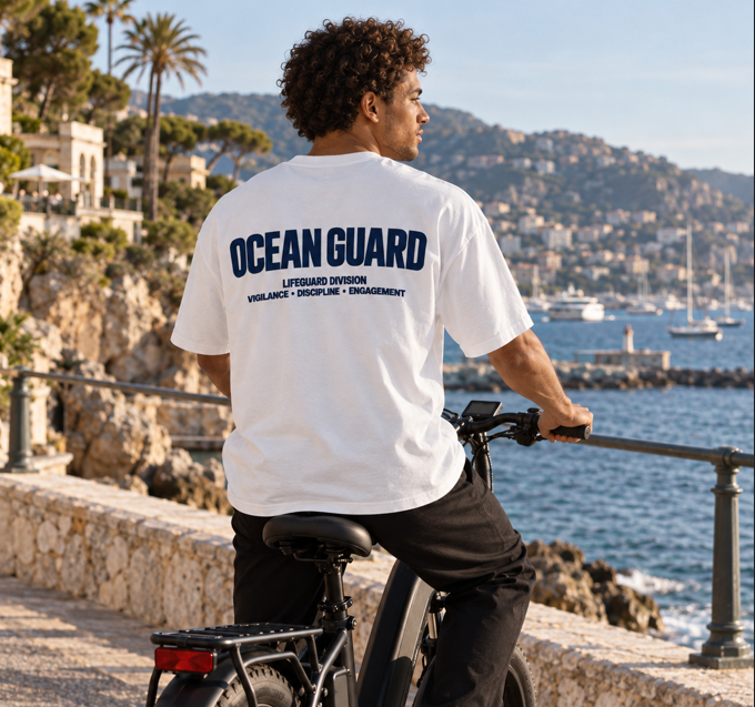 T-shirt Oversize lifeguard – Coton Bio