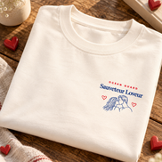 Camiseta oversize de socorrista romántico