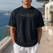 T-shirt oversize Ocean Guard — Discipline en mer 2