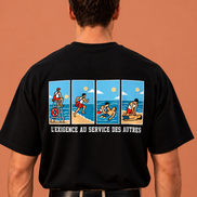T-shirt oversize – L’Esigenza al servizio degli altri