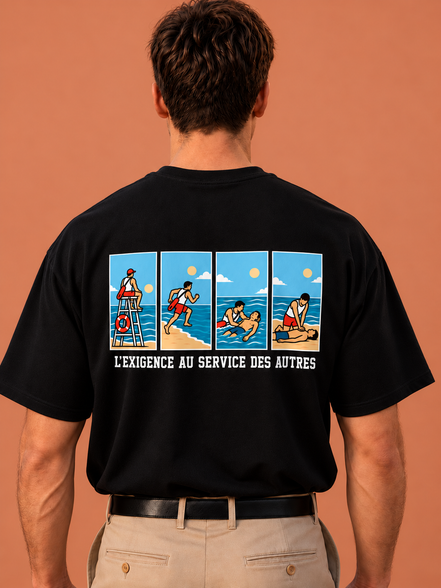 T-shirt oversize – L’Esigenza al servizio degli altri